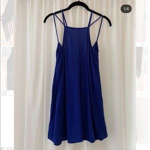 SWING DRESS WITH OPEN STRAPPY BACK